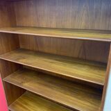 Scandinavian vintage teak bookcase Borge Mogensen 1960 Soborg Mobler
