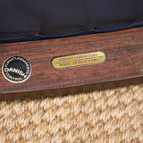 Series of 6 Danish chairs in Rio palissandre by Arne Vodder for Sibast 1960.