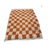 Tapis berbère en laine fait main 150 X 100 CM