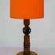 Large pine table lamp by Uno & Östen Kristiansson for Luxus, Sweden