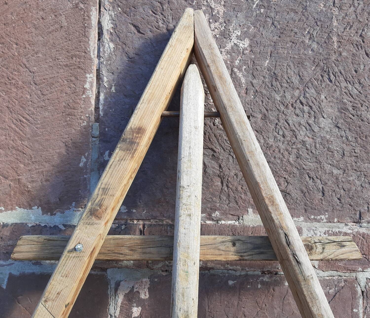 Folding ladder for olive trees. (Spain, 1940s/50s)