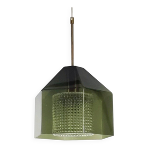 Lustre en verre scandinave - fagerlund orrefors