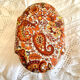 Limoges porcelain box with paisley design from the 1970s.