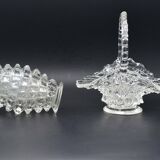 Set of 2 Ercole Barovier Rostrato Murano Italian Glass Vase for Barovier & Toso