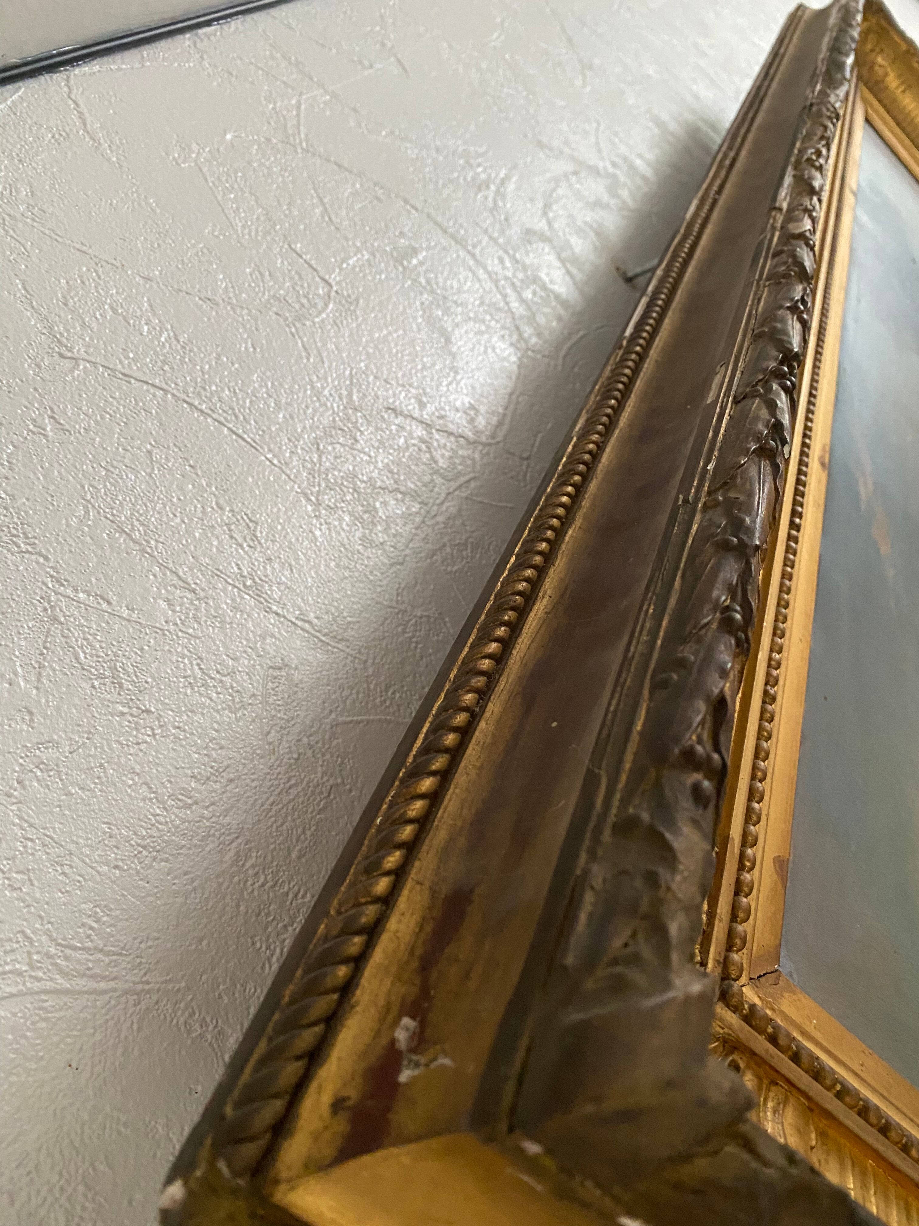 Painting of barbizon style 19 th