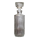 Diamond-tipped glass carafe