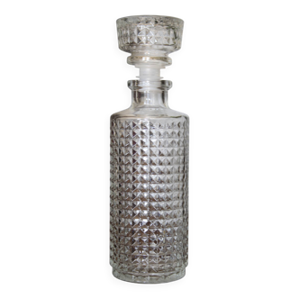 Carafe en verre pointes de diamants
