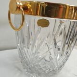 Champagne bucket in cut crystal