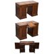 Restored Gothic desk with side bookshelves, drawer, and sloping top by Pugin Gillows.
