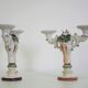 Bassano ceramic candelabra, 1970s, set of 2
