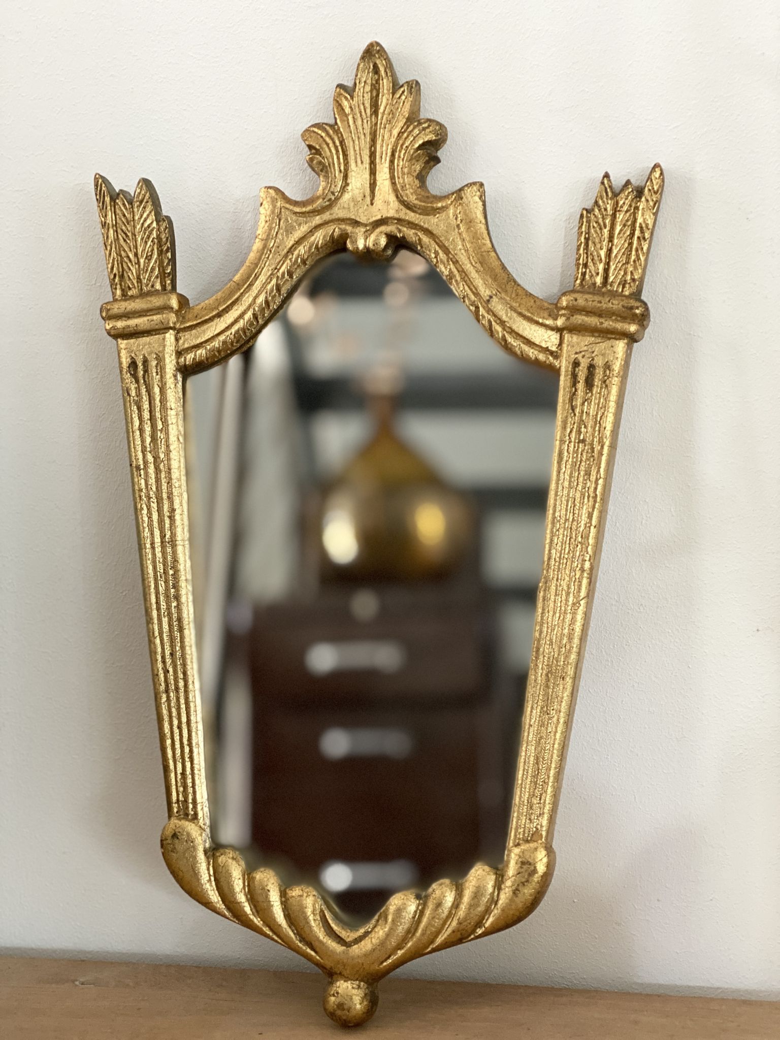 Golden mirror
