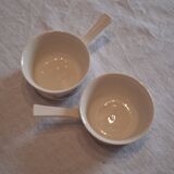 2 very pretty sauceboats or ramekins in porcelain from Villeroy & Boch.