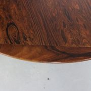 Mid century modern  round rosewood coffee table, 1960s denmark