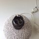 Vintage ceramic lamp base crispe 1940 primavera Bentejac