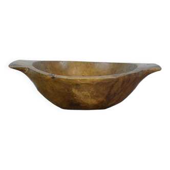 Handmade Wooden Dough Bowl, Early 1900’s