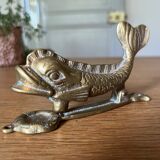 Bronze fish knocker
