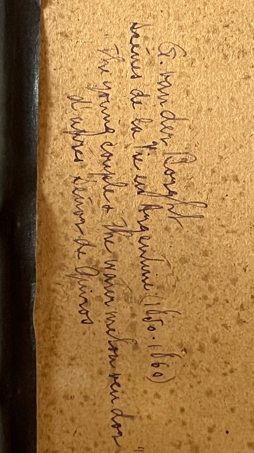 Lot of 2 vintage paintings life in Argentina