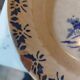 Antique opaque porcelain plate from Gien