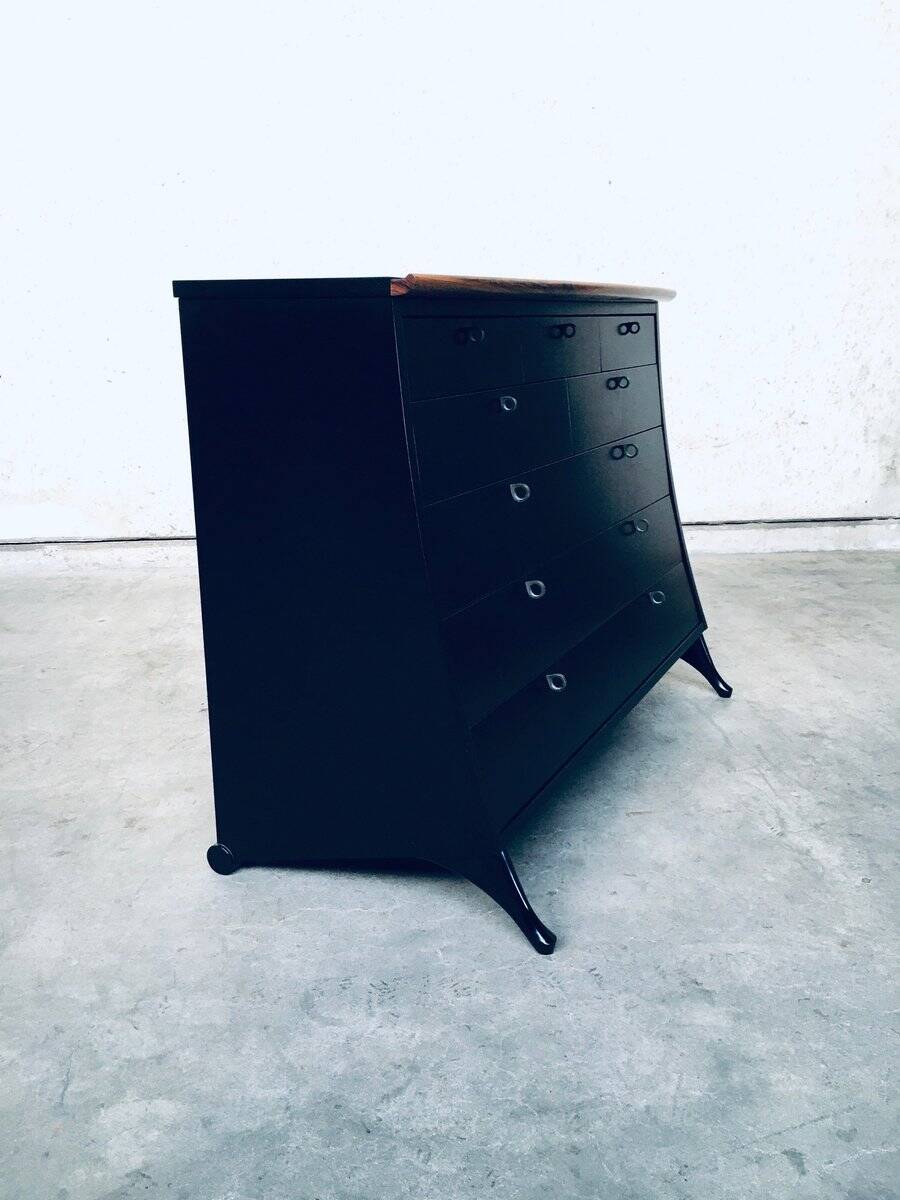 Postmodern Chest of Drawers by Umberto Asnago for Giorgetti, Italy, 1980s