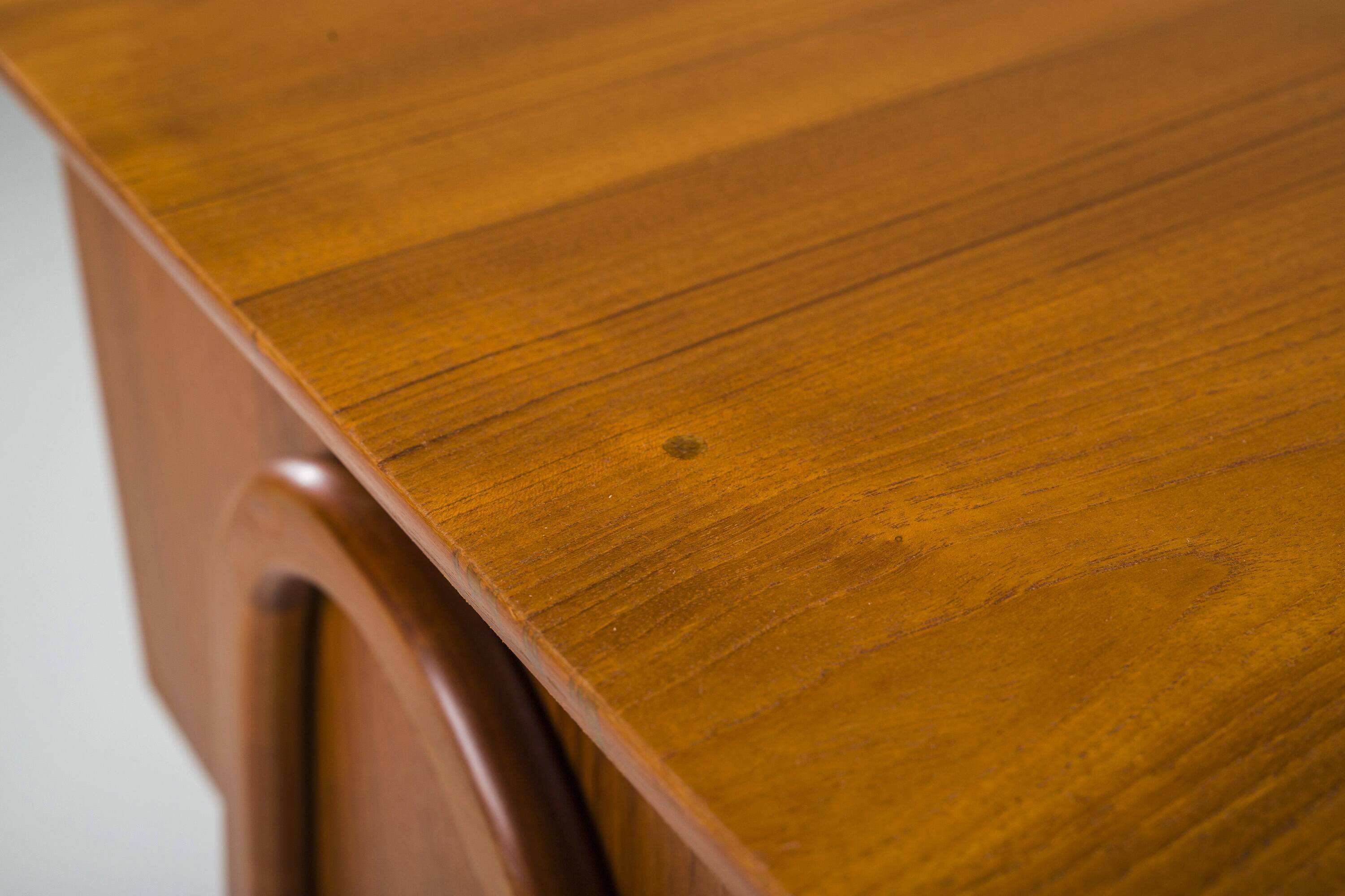 Mid-Century Danish Teak Desk by Svend Åge Madsen for Sigurd Hansen, 1950s