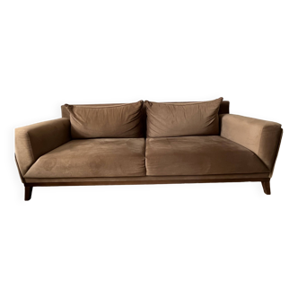 3 seater velvet sofa