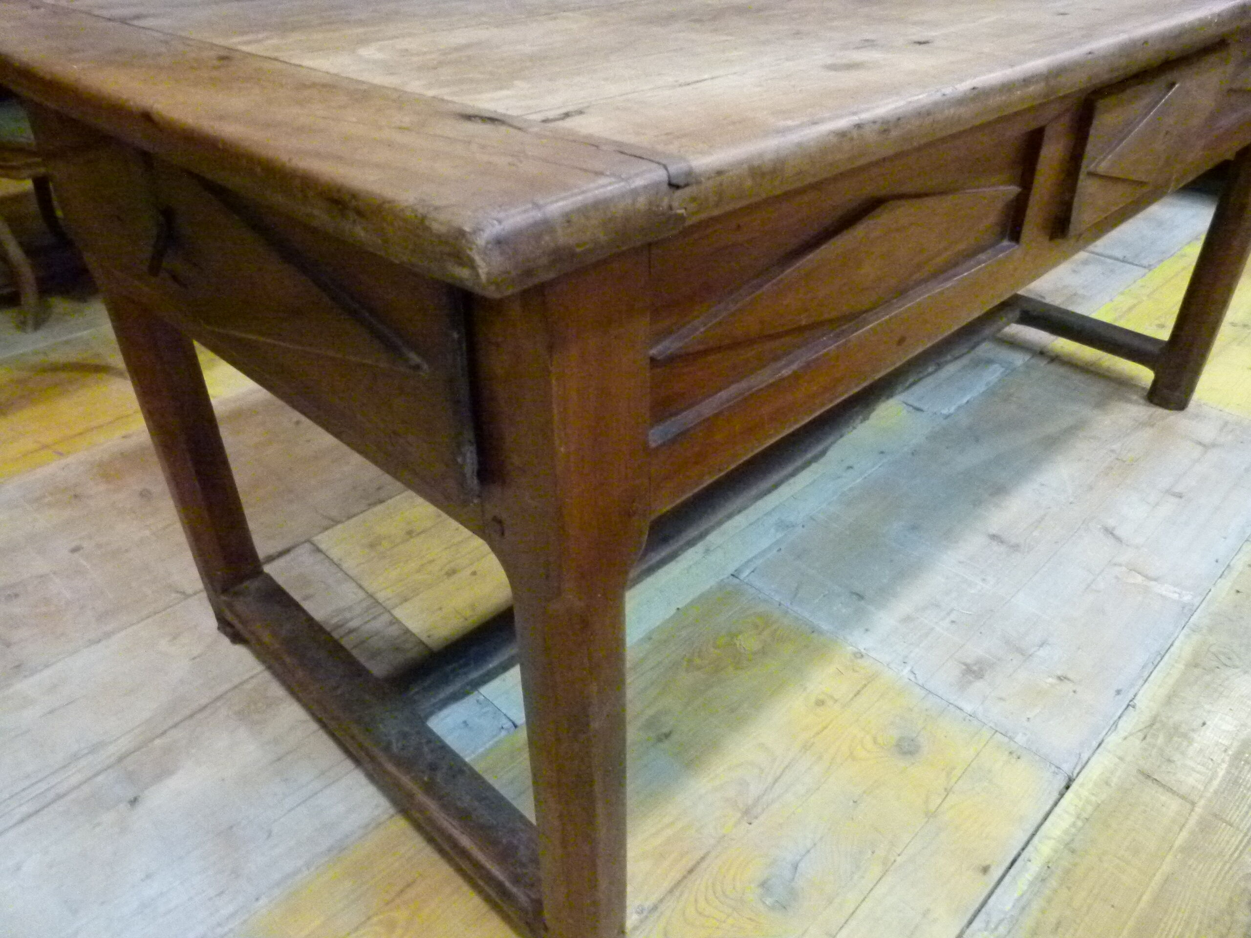 19th century farmhouse table