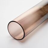 Claude Morin, blown glass roller vase, France 1975