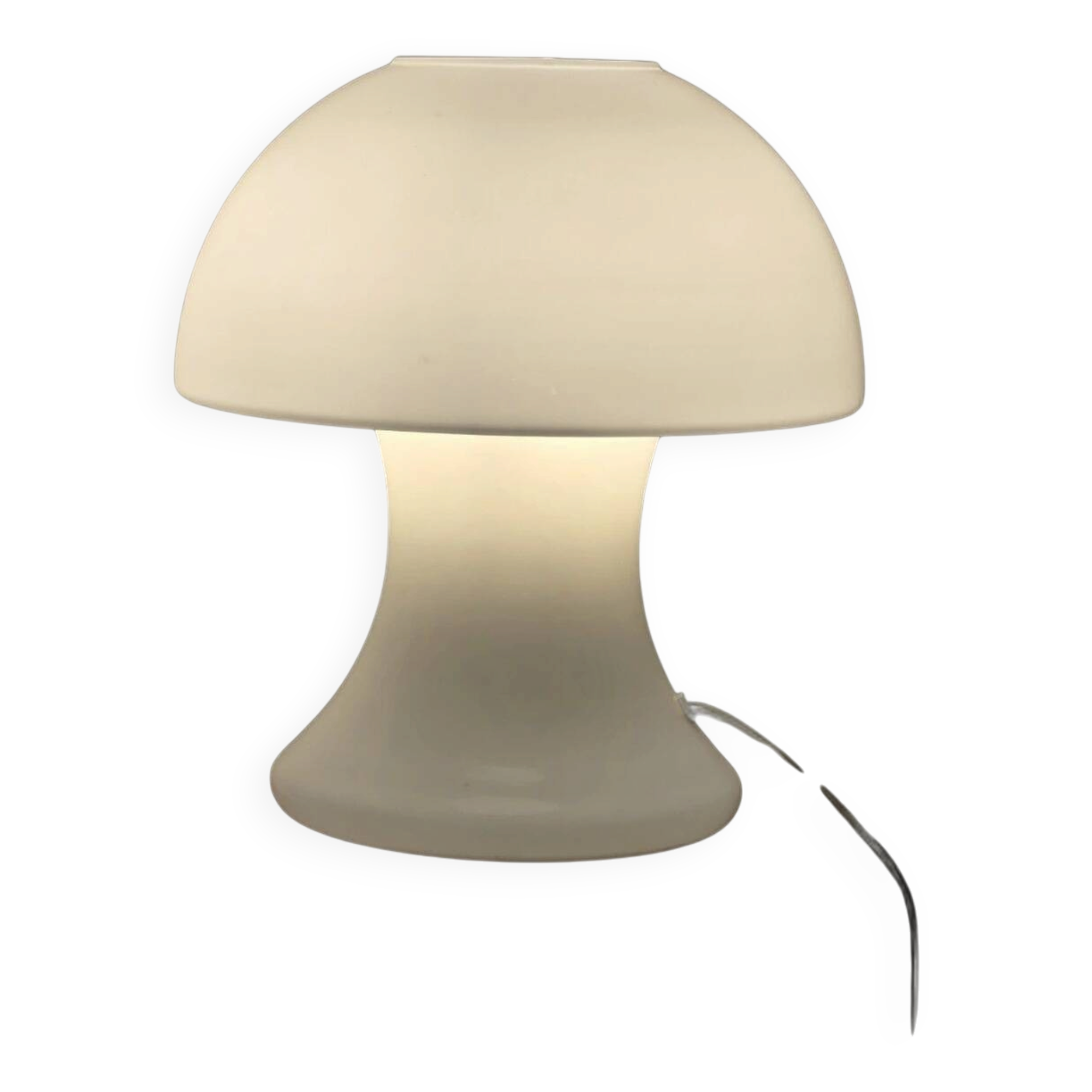 Vintage retro mushroom design desk lamp Murano Vistosi Mazzega...