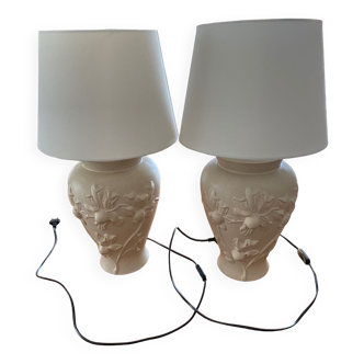 Set of two lamps