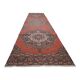 Vintage Turkish hallway rug 102x403 cm