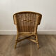 Children's chair in woven wicker