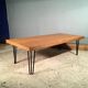 Table basse pieds épingle 1950"s.