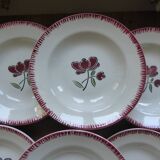 6 deep plates Badonviller 200851