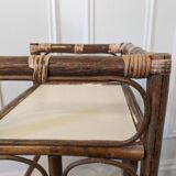 Rattan shelf