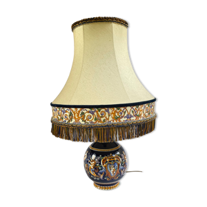 lampe en faïence de - gien