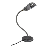 Lampe de table avec abat-jour flexible, années 1940