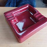 Rusted earthenware ashtray before 1968