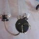 Paire d'appliques Arlus des annèes 50-60