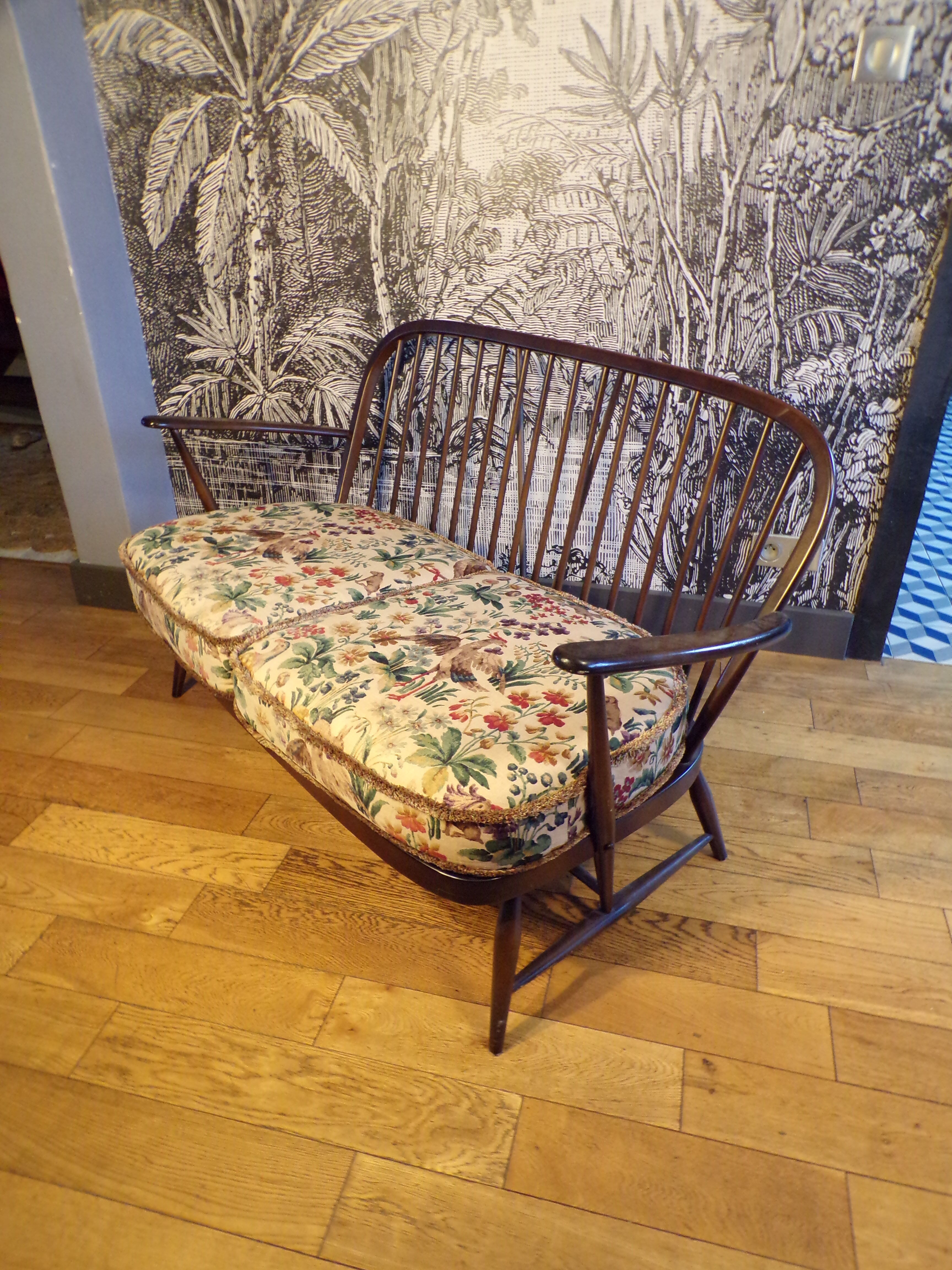 Vintage Ercol Windsor sofa