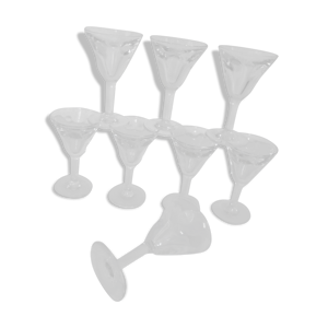 Set de 8 verres anciens