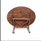 Cherry wood harvest table