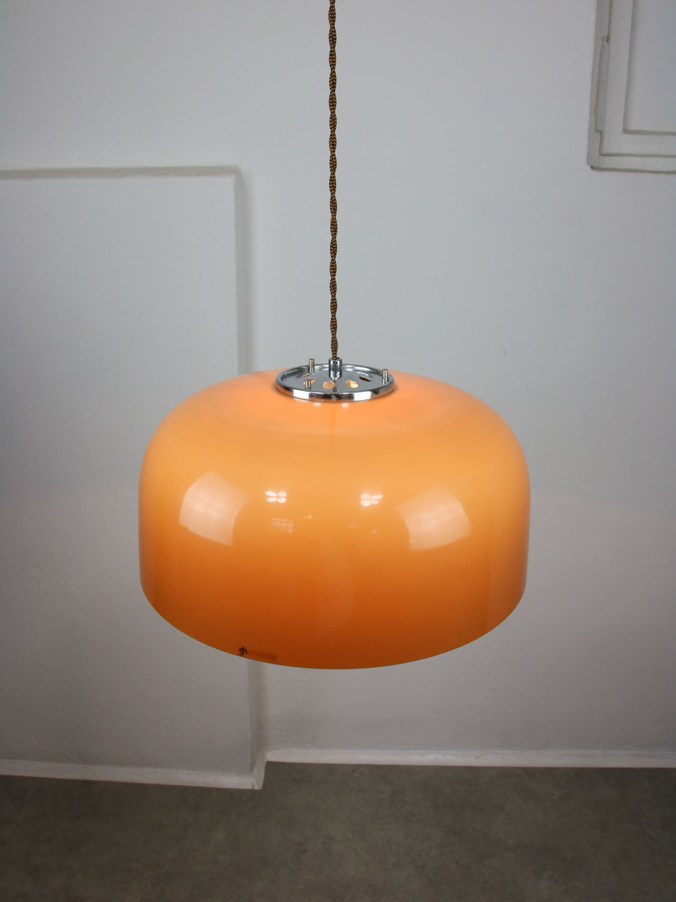 Lampe Medusa moderne du milieu du siècle par Luigi Massoni pour Guzzini