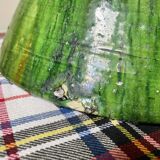 Emerald green Tamegroute salad bowl D28