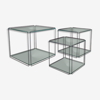 Set of 3 Max Sauze nesting tables