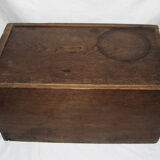 Large oak storage box