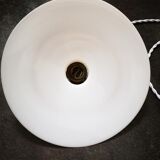 Abat-jour suspension en opaline blanche