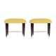 Art Deco rosewood footrest