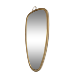 Mid-century wall mirror, 70x33cm,  1960s