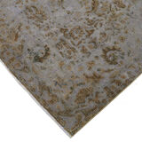 Hand-knotted persian vintage 1970s 250 cm x 333 cm purple wool carpet