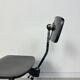 1/6 1950s vintage black architect desk chair by Jørgen Rasmussen for Labofa
